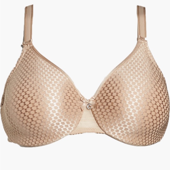 NWT Chantelle Magnifique NouveauFull Coverage Underwire Bra Nude 40D